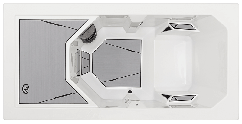 Downshot of the Alpine Series Chilly GOAT Cold Tub by Master Spas