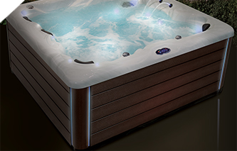 Stunning LED lighting on Legend Family Range skirting